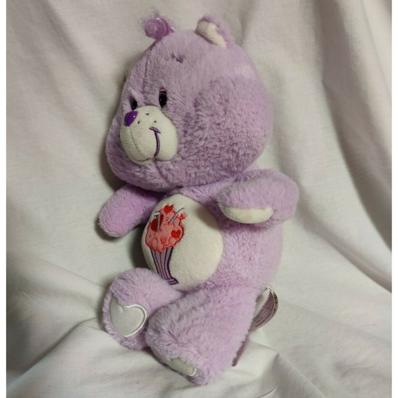 Care Bears Share Bear Purple Ice Cream Soda 12 in - Picture 6 of 7